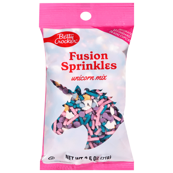 Betty Crocker Fusion Sprinkles Unicorn Mix
