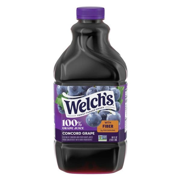 Welchs 100% Grape Juice With Fiber