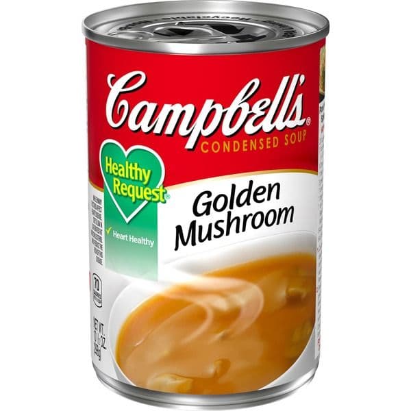 Campbells Healthy Request Soup, Condensed, Golden Mushroom