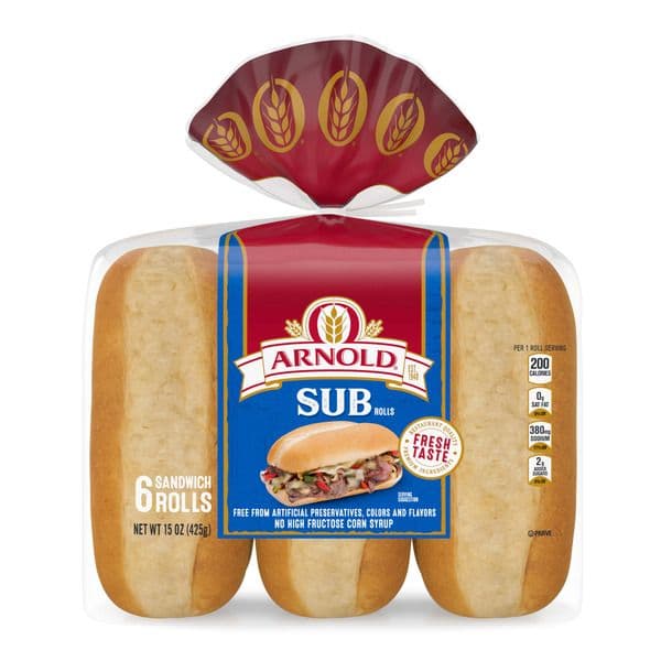 Arnold Premium Sub Rolls