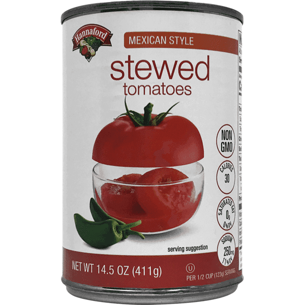 Hannaford Mexican Style Stewed Tomatoes