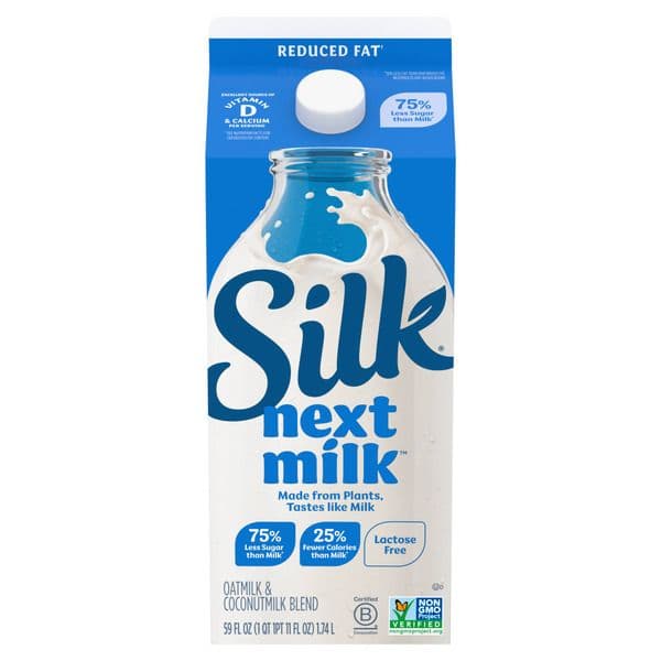Silk Nextmilk 2% Reduced Fat Oatmilk & Plant-based Blend