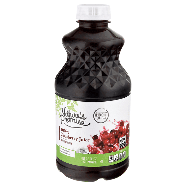 Nature'S Promise 100% Cranberry Juice