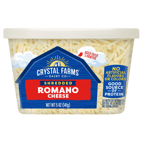Crystal Farms Shredded Romano