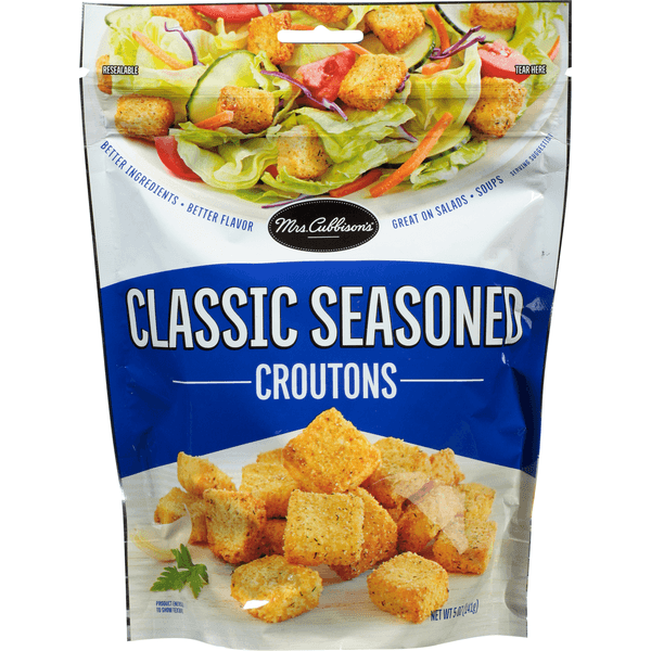 Mrs. Cubbisons Croutons Restaurant Style Classic Seasoned