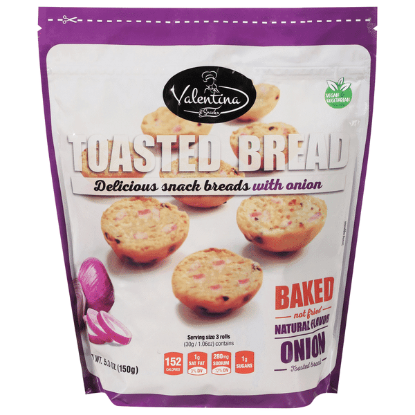 Valentina Toasted Bread, Onion