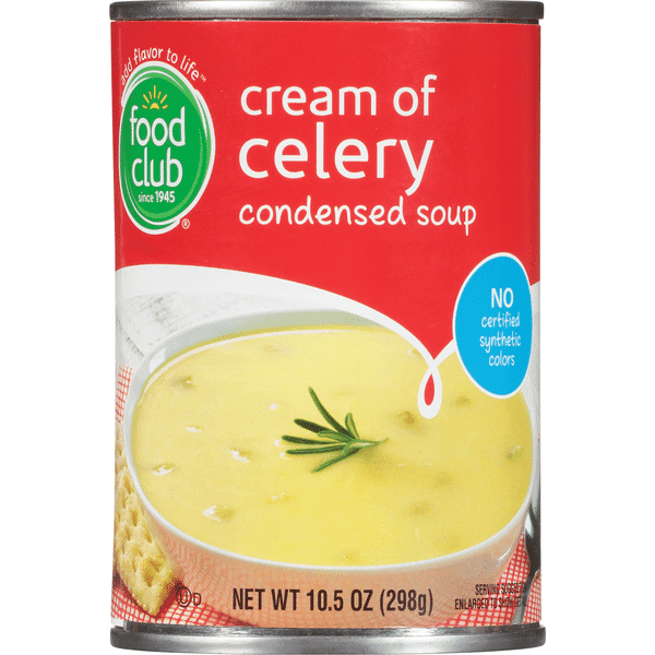 Food Club Cream Of Celery Condensed Soup