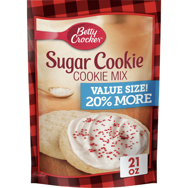 Betty Crocker Cookie Mix Sugar Cookie Value Size