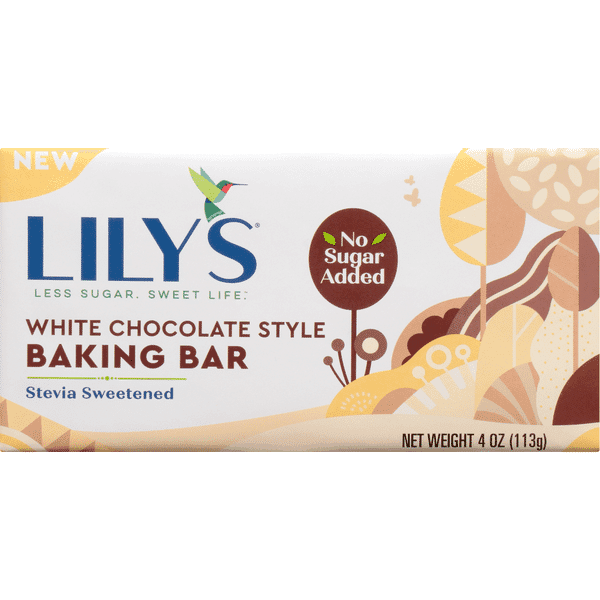 Lilys White Chocolate Style Baking Bar