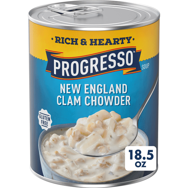 Is it Coconut Free? Progresso Rich & Hearty Soup New England Clam Chowder