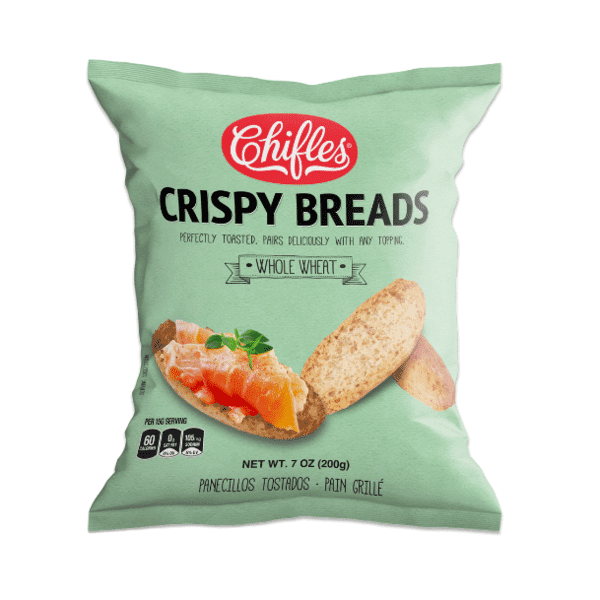 Chifles Crispy Breads, Whole Wheat