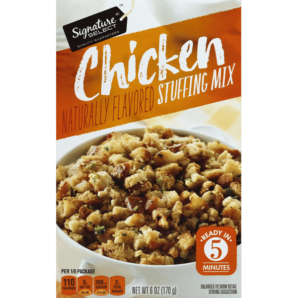 Signature Select Chicken Flavored Stuffing Mix