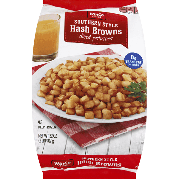 Winco Foods Southern Style Hash Browns Diced Potatoes