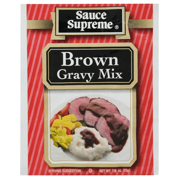 Sauce Supreme Brown Gravy Mix