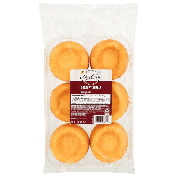 Our Brand Bakery Sponge Cake Dessert Shells