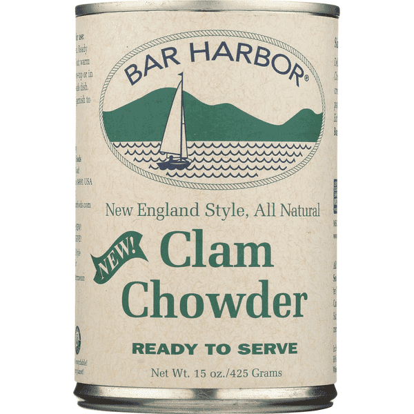 Bar Harbor Clam Chowder New England Style Ready To Serve