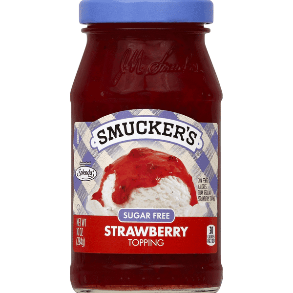 Smucker'S - Sugar Free Strawberry Topping