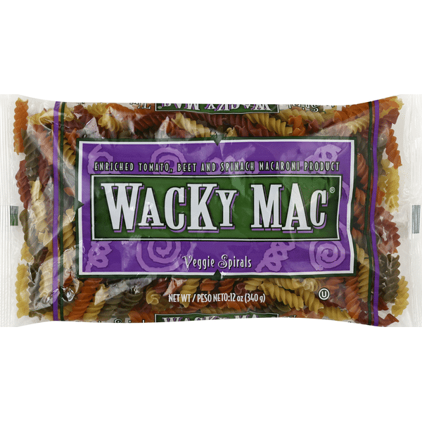 Is it Interstitial Cystitis Friendly? Wacky Mac Pasta Veggies Spirals Bag