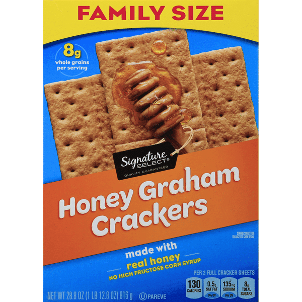 Signature Select Graham Cracker Honey Family Size