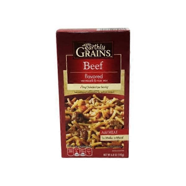 Earthly Grains Beef Flavored Rice & Vermicelli Mix