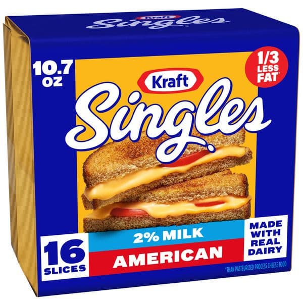 Kraft Singles 2% Milk Reduced Fat American Slices
