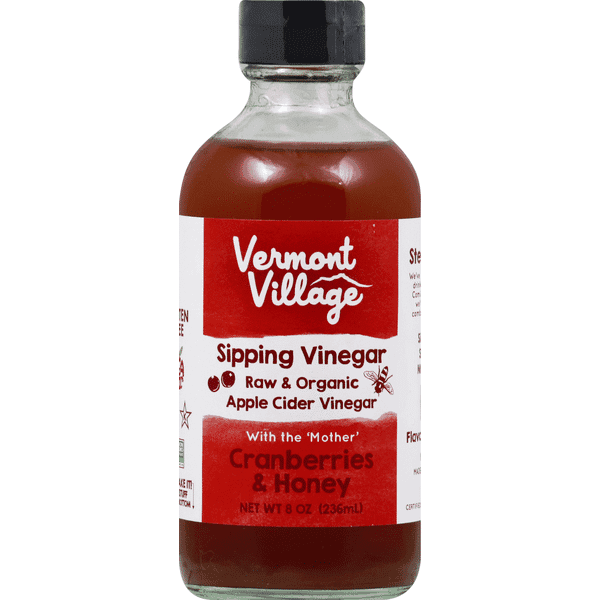 Vermont Village Organic Cranberry Sipping Vinegar