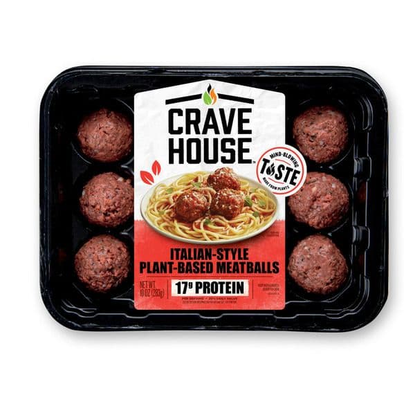 Crave House Italian-Style Plant-Based Meatballs