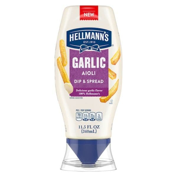 Hellmann'S Garlic Aioli Dip & Spread