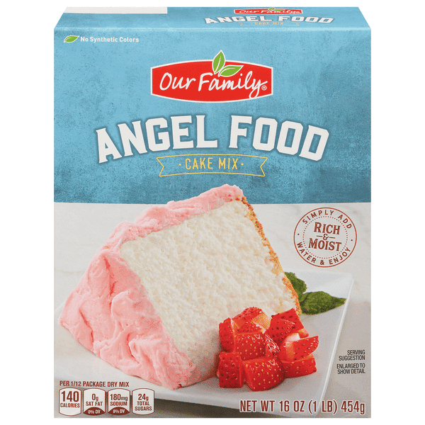 Our Family Angel Food Cake Mix