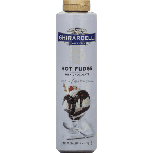 Ghirardelli Milk Chocolate Hot Fudge Topping