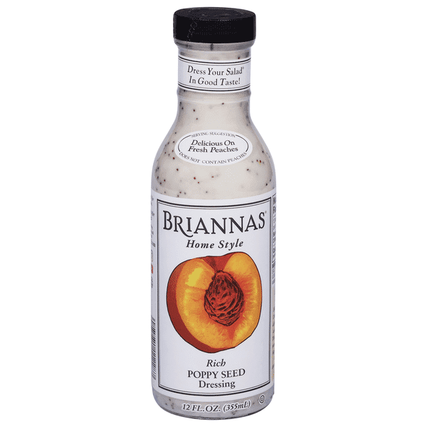 Is it Fructose Free? Briannas Dressing Home Style Poppy Seed Rich