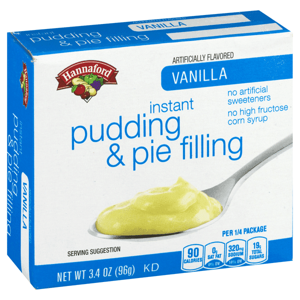 Hannaford Instant Vanilla Pudding Mix