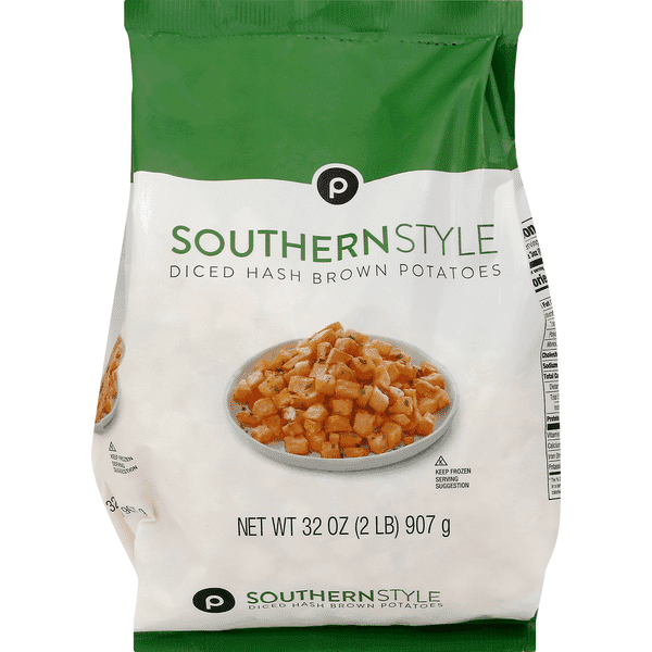 Publix Potatoes, Hash Brown, Southern Style, Diced