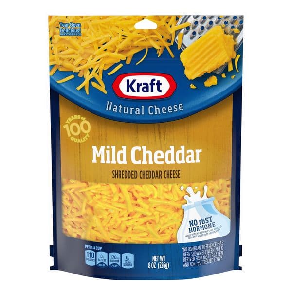Kraft Shredded Mild Cheddar