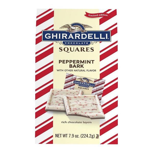 Is it Gluten Free? Ghirardelli Peppermint Bark Chocolate Squares