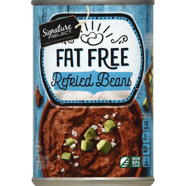 Signature Select Beans Refried Fat Free