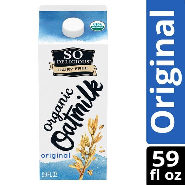 So Delicious Organic Oat Milk Original, Dairy Free