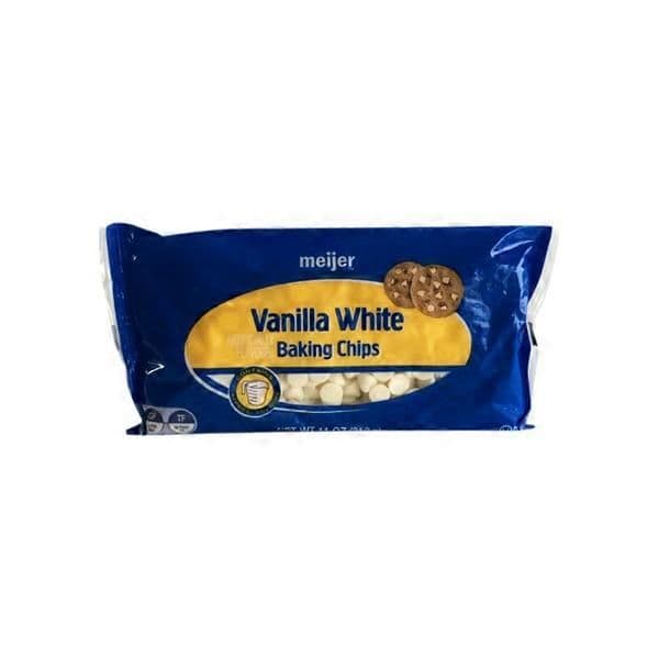 Meijer Vanilla White Baking Chips