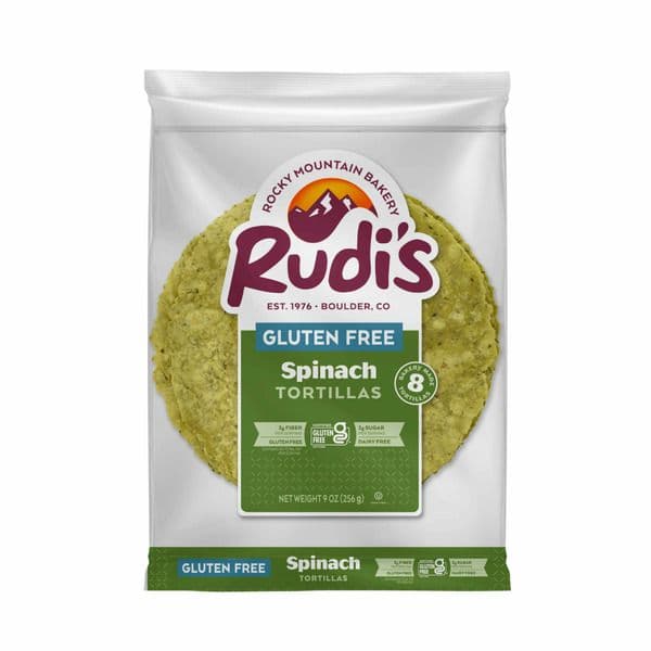 Rudi'S Rocky Mountain Bakery Spinach Tortillas