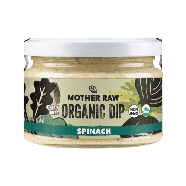 Mother Raw Organic Dip Spinach