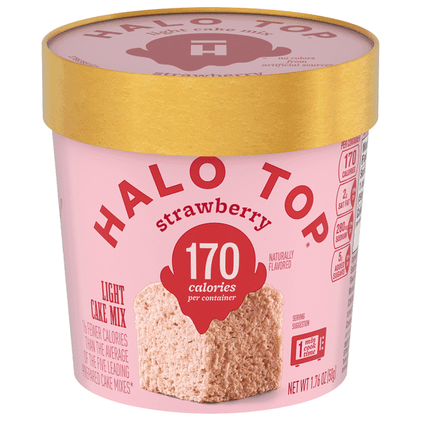 Halo Top Strawberry Light Cake Mix