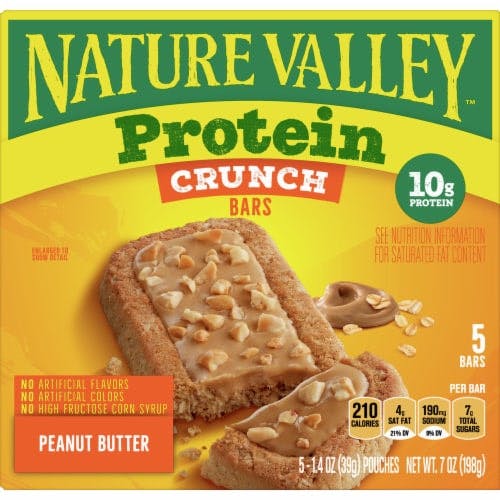 Nature Valley Protein Peanut Butter Crunch Bars