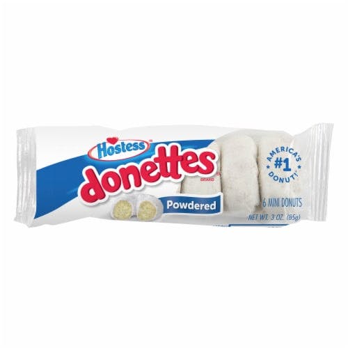 Is it Pescatarian? Hostess Powdered Sugar Donettes Single Serve