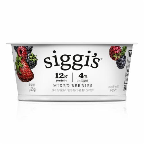 Is it Dairy Free? Siggi’s 4% Mixed Berries Skyr Yogurt