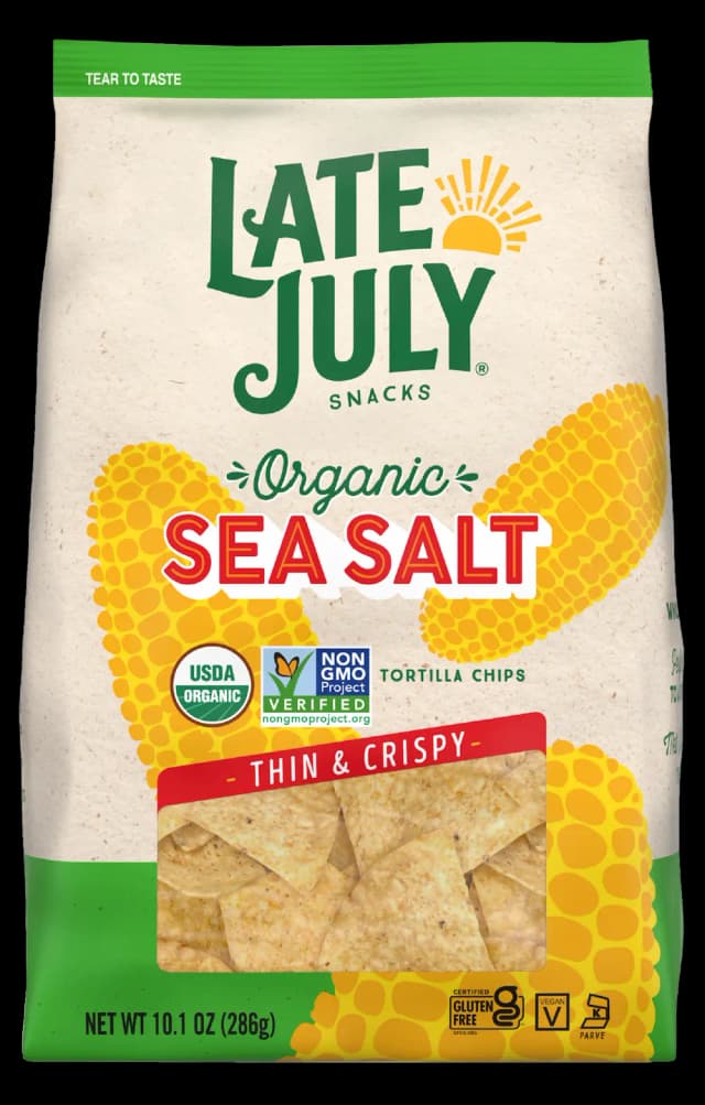 Is it Egg Free? Late July Snacks Thin & Crispy Organic Sea Salt Tortilla Chips