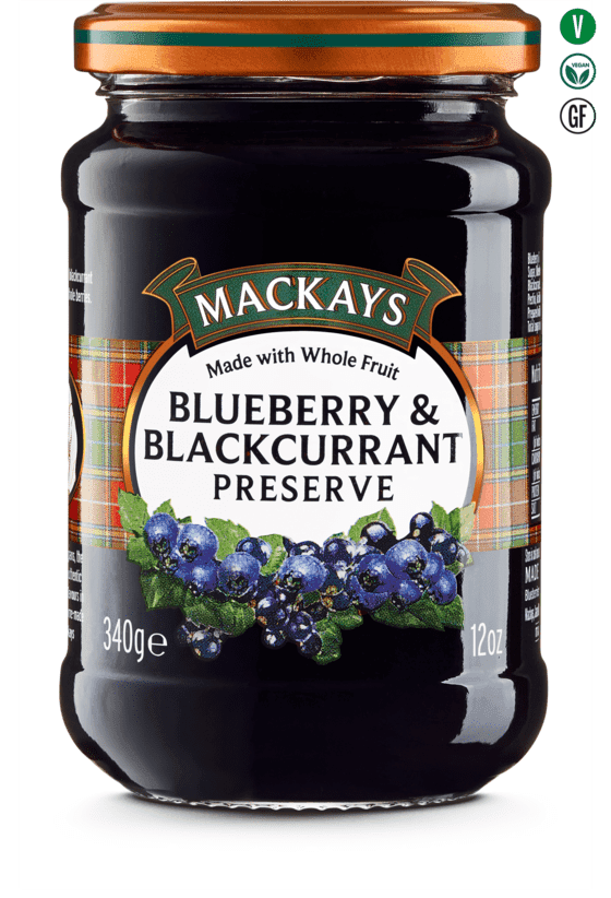 Mackays Blueberry & Blackcurrant Preserve
