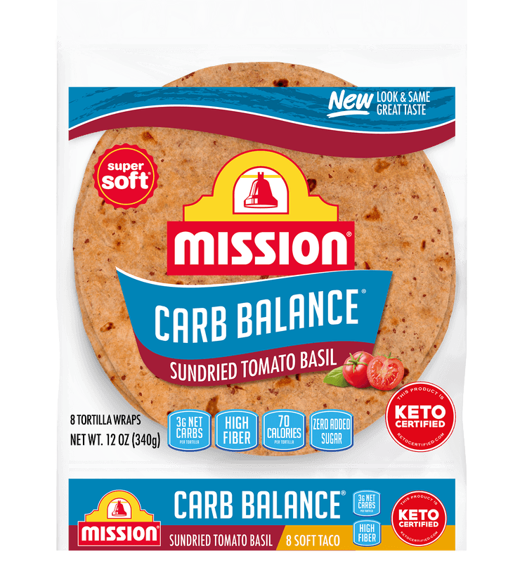 Mission Carb Balance Tomato Basil Wraps