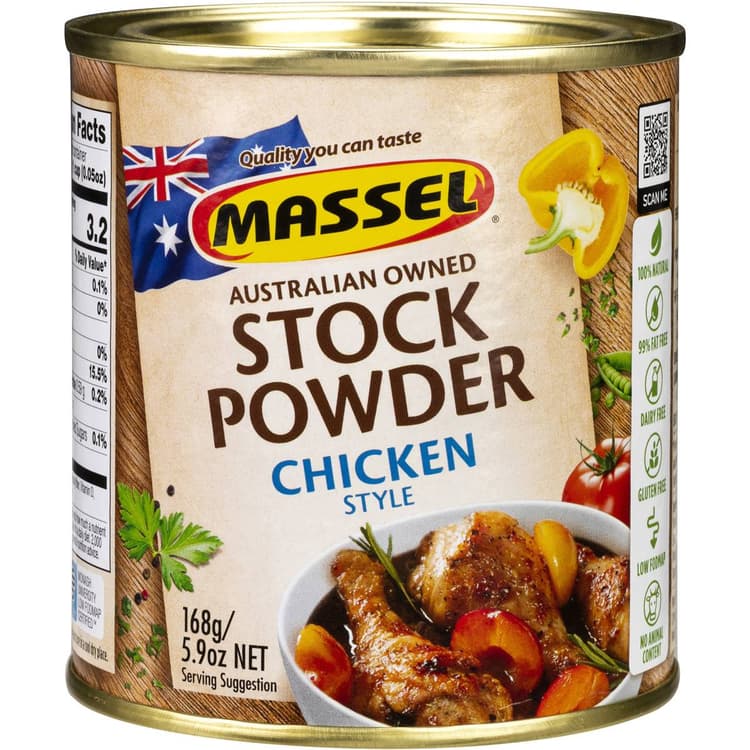 Massel Salt Reduced Stock Powder Chicken Style