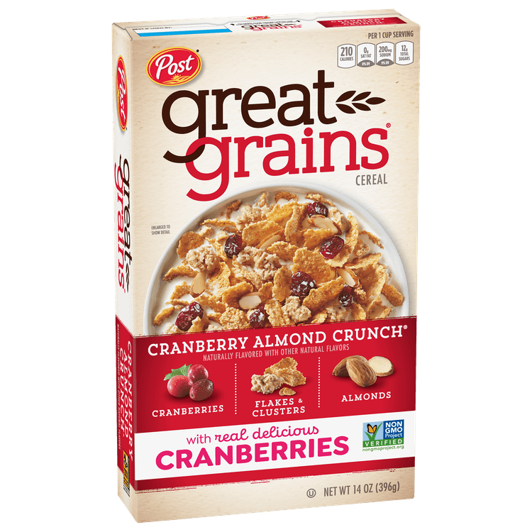 Post Great Grains Cranberry Almond Crunch Breakfast Cereal