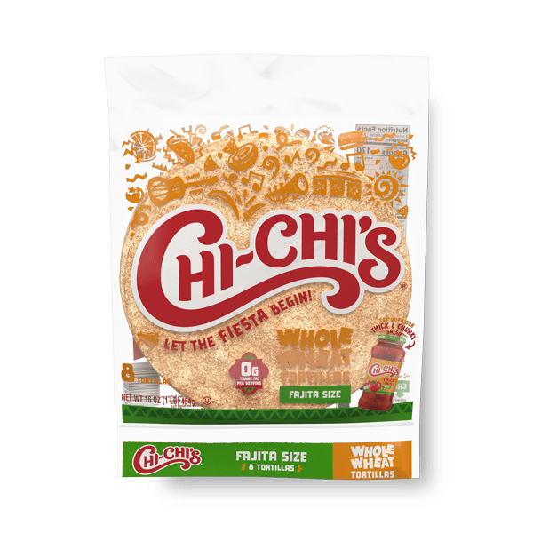 Chi-Chis Tortillas Fajita Style Whole Wheat Bag